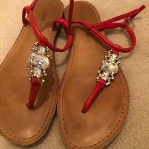 Antonio Melani Red Sandals